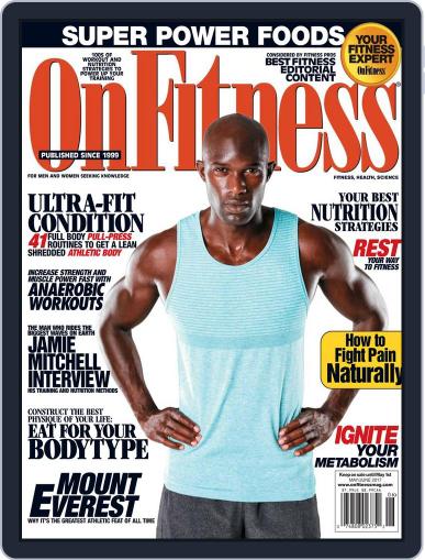 OnFitness May 1st, 2017 Digital Back Issue Cover
