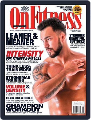 OnFitness July 1st, 2019 Digital Back Issue Cover