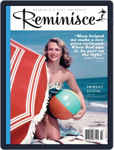 Reminisce February 1st, 2016 Digital Back Issue Cover