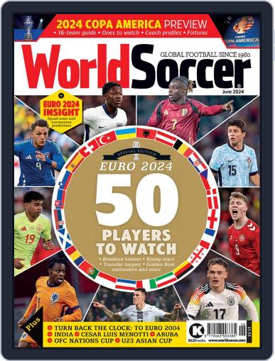 World Soccer June 1st, 2024 Digital Back Issue Cover