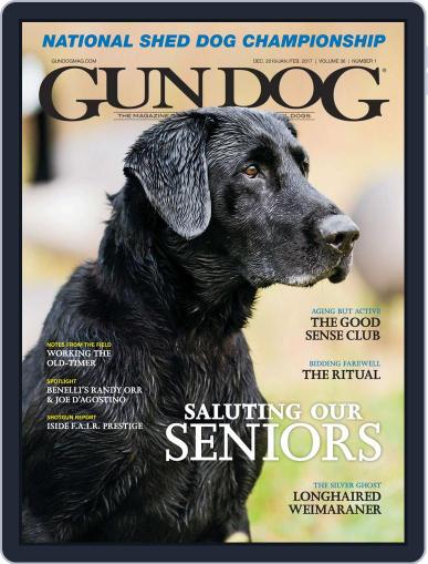 Gun Dog (Digital) December 1st, 2016 Issue Cover