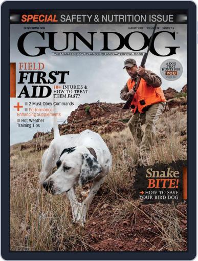 Gun Dog August 1st, 2019 Digital Back Issue Cover