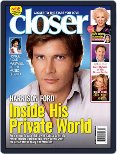 Closer Weekly May 9th, 2016 Digital Back Issue Cover