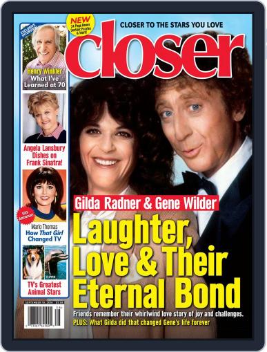 Closer Weekly September 19th, 2016 Digital Back Issue Cover