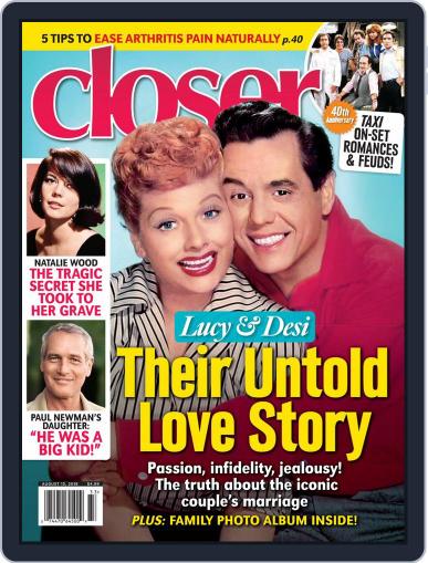 Closer Weekly August 13th, 2018 Digital Back Issue Cover
