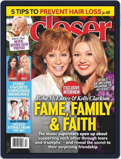 Closer Weekly December 24th, 2018 Digital Back Issue Cover