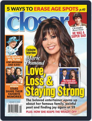Closer Weekly January 14th, 2019 Digital Back Issue Cover