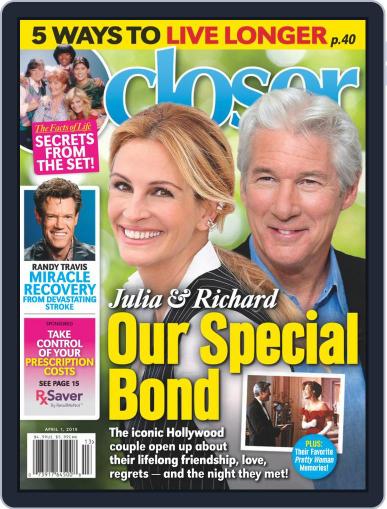 Closer Weekly April 1st, 2019 Digital Back Issue Cover