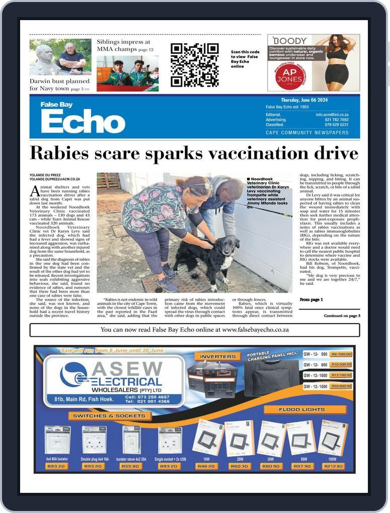 False Bay Echo (Digital) Subscription