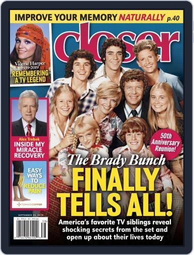 Closer Weekly September 23rd, 2019 Digital Back Issue Cover