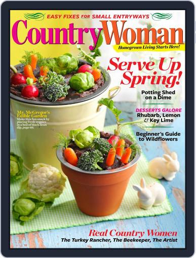 Country Woman April 1st, 2016 Digital Back Issue Cover