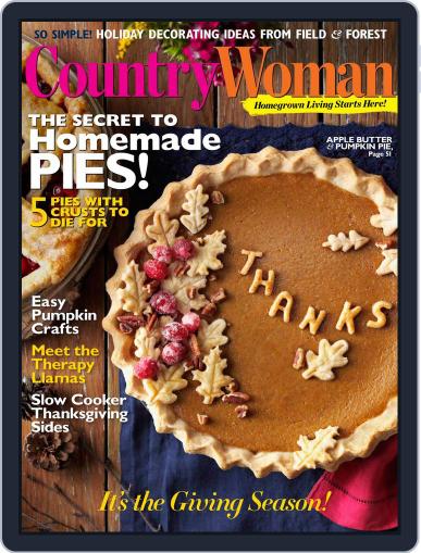 Country Woman October 1st, 2016 Digital Back Issue Cover