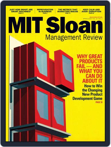 MIT Sloan Management Review April 23rd, 2016 Digital Back Issue Cover