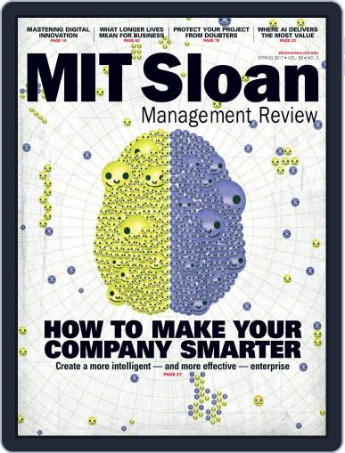 MIT Sloan Management Review March 1st, 2017 Digital Back Issue Cover