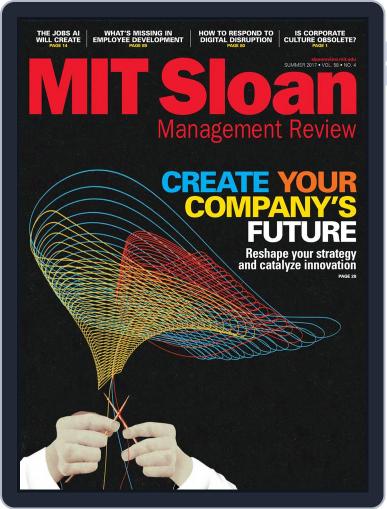 MIT Sloan Management Review June 1st, 2017 Digital Back Issue Cover