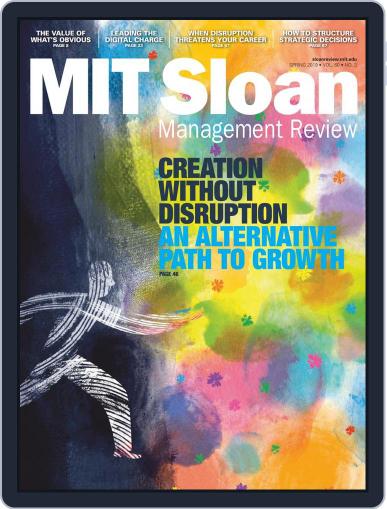 MIT Sloan Management Review April 1st, 2019 Digital Back Issue Cover