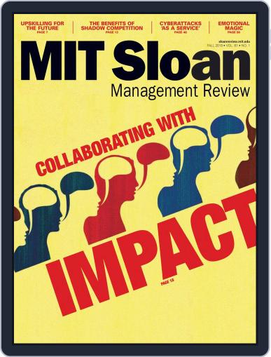 MIT Sloan Management Review August 1st, 2019 Digital Back Issue Cover