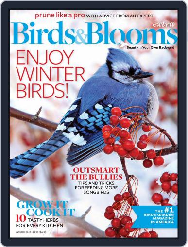 Birds and Blooms Extra January 1st, 2016 Digital Back Issue Cover