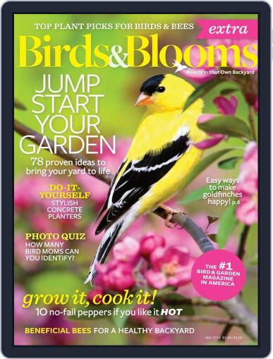 Birds and Blooms Extra May 1st, 2016 Digital Back Issue Cover