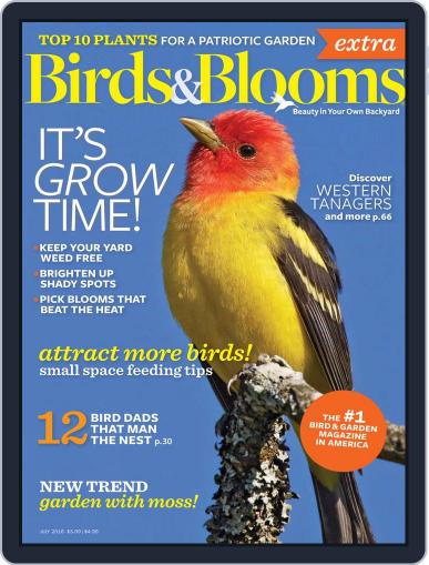 Birds and Blooms Extra July 1st, 2016 Digital Back Issue Cover