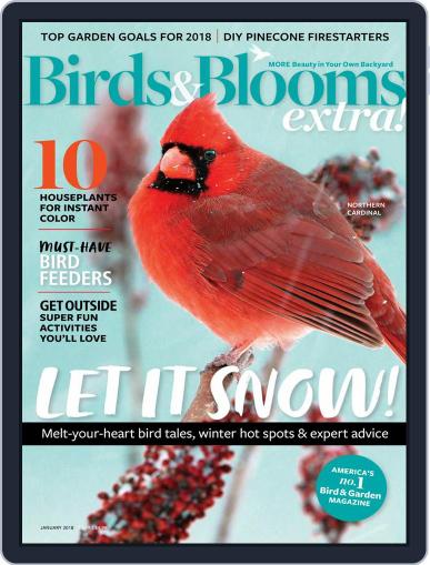Birds and Blooms Extra January 1st, 2018 Digital Back Issue Cover