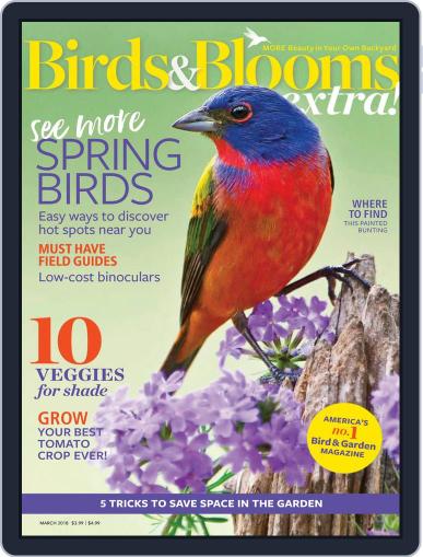 Birds and Blooms Extra March 1st, 2018 Digital Back Issue Cover