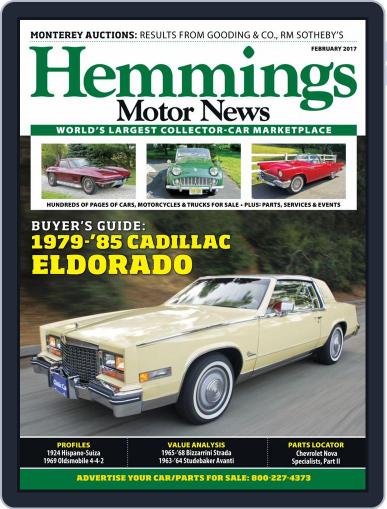 Hemmings Motor News February 1st, 2017 Digital Back Issue Cover