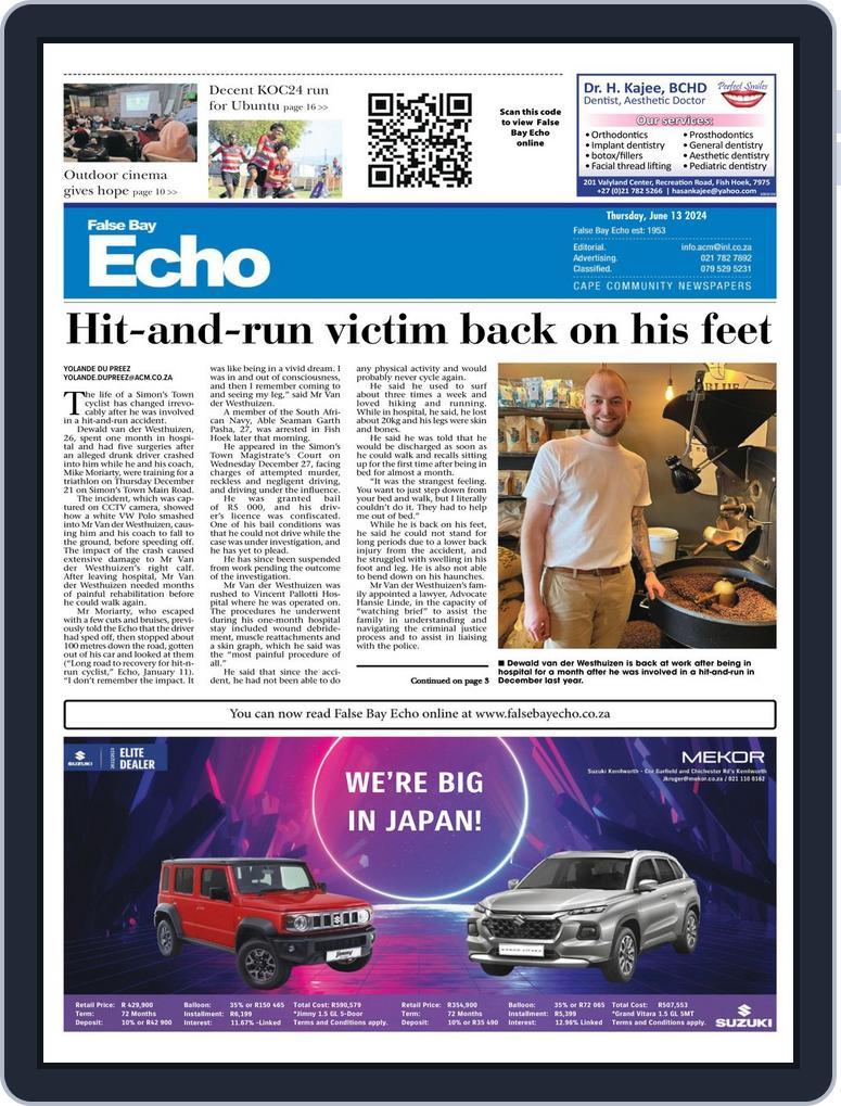 False Bay Echo (Digital) Subscription