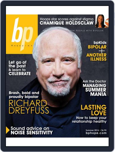 bp Magazine for Bipolar June 2nd, 2016 Digital Back Issue Cover