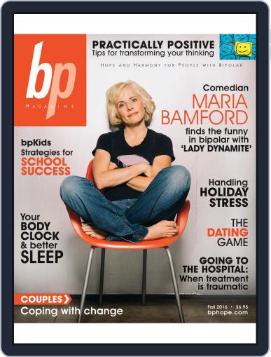 bp Magazine for Bipolar September 2nd, 2016 Digital Back Issue Cover