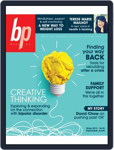 bp Magazine for Bipolar January 1st, 2019 Digital Back Issue Cover