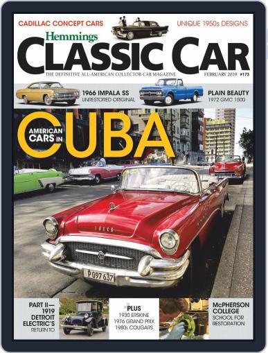 Hemmings Classic Car February 1st, 2019 Digital Back Issue Cover