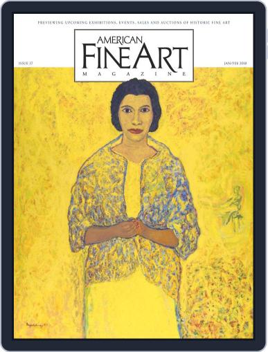 American Fine Art January 1st, 2018 Digital Back Issue Cover