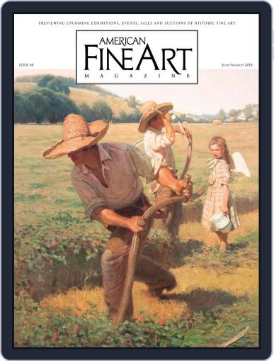 American Fine Art July 1st, 2018 Digital Back Issue Cover
