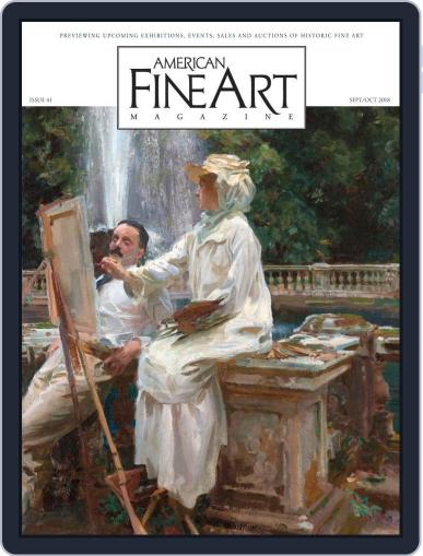 American Fine Art September 1st, 2018 Digital Back Issue Cover