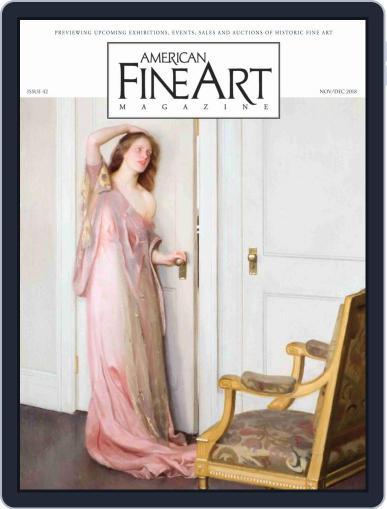 American Fine Art November 1st, 2018 Digital Back Issue Cover