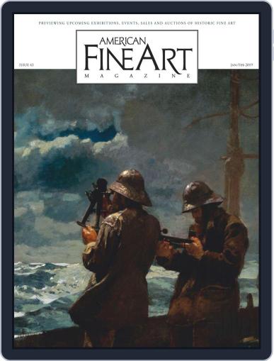 American Fine Art January 1st, 2019 Digital Back Issue Cover