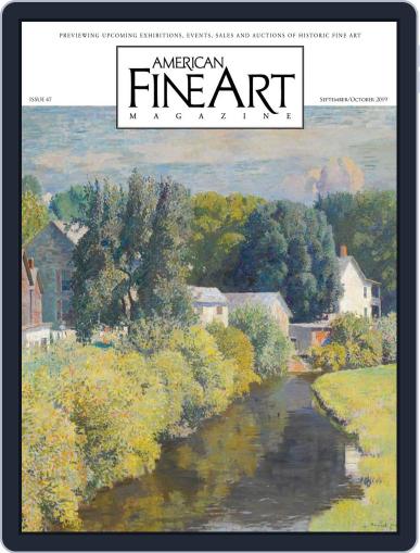 American Fine Art September 1st, 2019 Digital Back Issue Cover