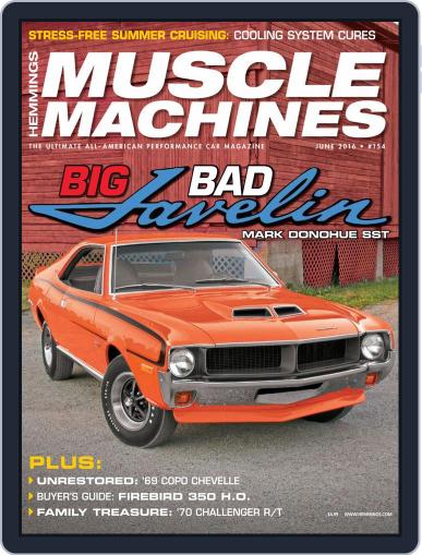 Hemmings Muscle Machines June 1st, 2016 Digital Back Issue Cover