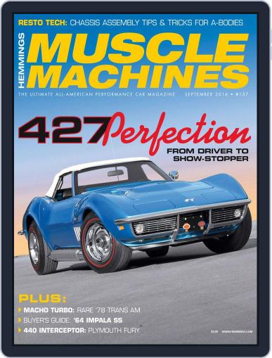 Hemmings Muscle Machines September 1st, 2016 Digital Back Issue Cover