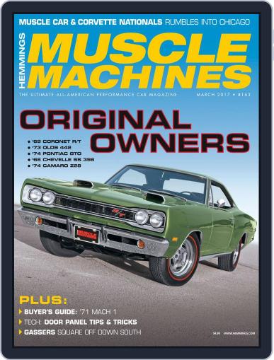 Hemmings Muscle Machines March 1st, 2017 Digital Back Issue Cover