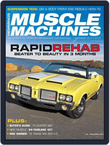 Hemmings Muscle Machines September 1st, 2017 Digital Back Issue Cover