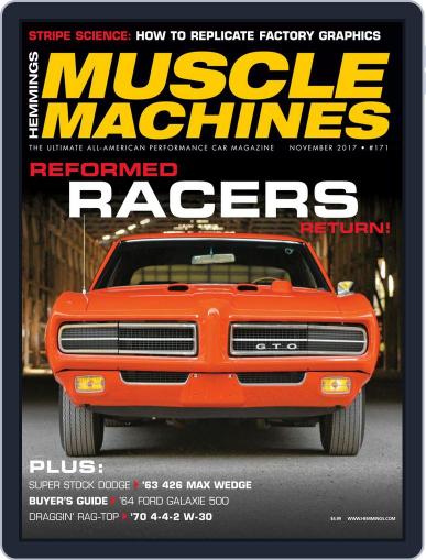 Hemmings Muscle Machines November 1st, 2017 Digital Back Issue Cover