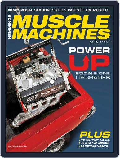 Hemmings Muscle Machines July 1st, 2018 Digital Back Issue Cover