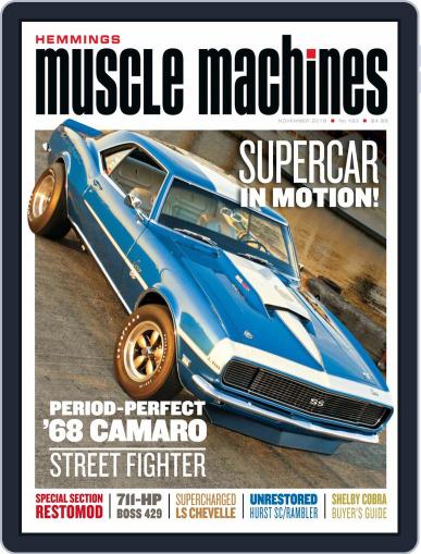 Hemmings Muscle Machines November 1st, 2018 Digital Back Issue Cover