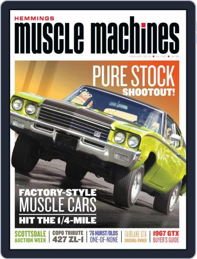 Hemmings Muscle Machines February 1st, 2019 Digital Back Issue Cover