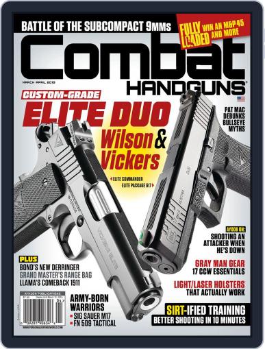 Combat Handguns March 1st, 2019 Digital Back Issue Cover
