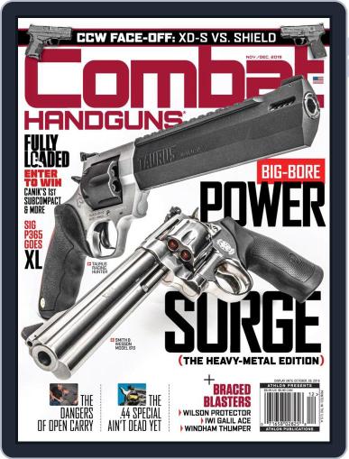 Combat Handguns November 1st, 2019 Digital Back Issue Cover
