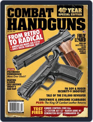 Combat Handguns January 1st, 2020 Digital Back Issue Cover