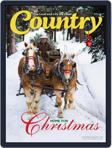 Country December 1st, 2015 Digital Back Issue Cover